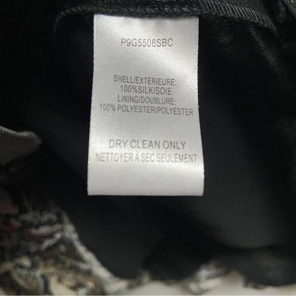 Parker Silk Tiered Blue Gladis Snakeskin Print Mini Dress Size XS - Picture 12 of 16